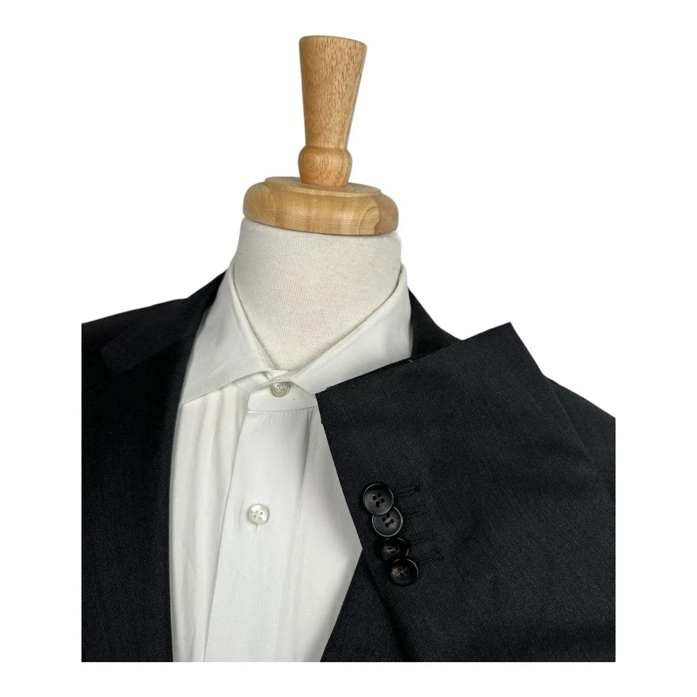 Suitsupply Gray Napoli Zignone Super 110s Wool Sportcoat 48R P5225MI